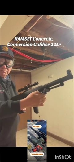 Ramset Pistol conversion Cal. 22lr