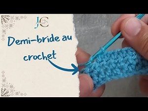 Demi-bride au crochet 🧶 Facile et rapide pour débutants