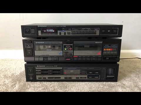 Pioneer Home Stereo System - TX-960 Tuner, CT-1060W Cassette Deck and SA-1060 Integrated Amplifier