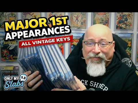 Massive Marvel and DC 1st Appearances! All Vintage Slabs | Only My Slabs Ep 41