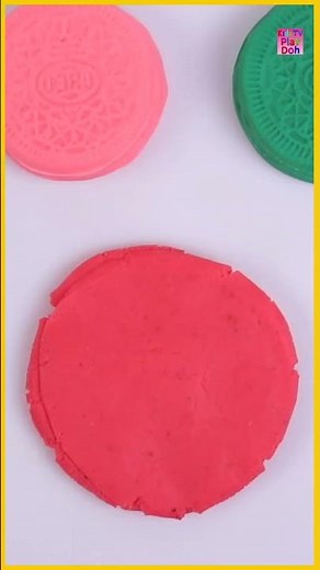 Learn How to Make Play Doh Cookies for Kids #shorts