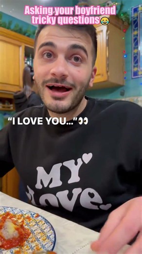 Ask your boyfriend tricky questions #fyp #funny #haha #funnyvideo #couple #foryou