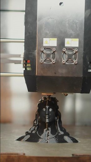 Watch our Dual Nozzle 3D Printer in action as it brings imagination to life, layer by layer. 🖨 ✨