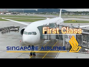 Singapore Airlines FIRST CLASS Full Review | Private Room & Michelin-Level Meals | SQ346
