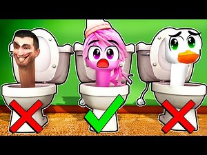 WÄHLE die RICHTIGE TOILETTE! 😂 (Roblox)