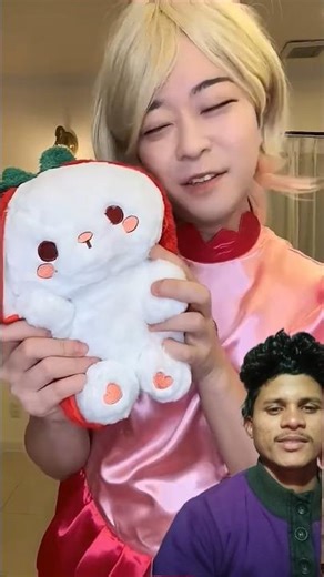 Emergency Rescue of a Strawberry Rabbit 🚨 #asmr #😢😢