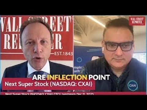 CXAI CEO Khurram Sheikh Reveals Agentic AI Strategy and Enterprise Momentum on Wall Street Reporter | CXAI