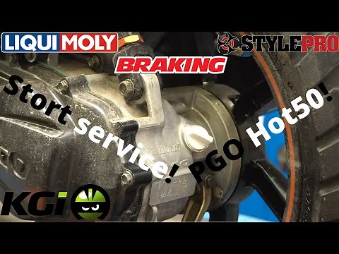 PGO Hot50 - Stort service