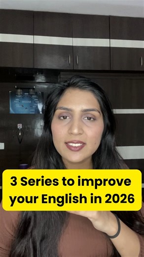 Fluenzio | Speak English Fluently on Instagram: "3 Series to improve your English in 2026 If you want to fix your English fast… ✅ Get expert guidance in a 1-on-1 Demo 👉 Book now: https://fluenzio.com/ 🔥Join our WhatsApp Channel for daily learnings: https://whatsapp.com/channel/0029Vb6BCm81NCrXm1IG9t0Y #english #learnenglish #fluenzio #englishwithvineeta #fluenzioenglish"