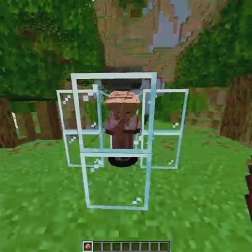 100Villager VS Anvil 🥀 #minecraft #shorts #viral