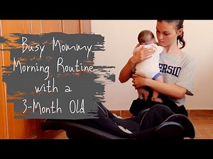 Busy Morning Routine with a 3-Month Old l Reborn Morning Routine l Teen Mom l Reborn Life