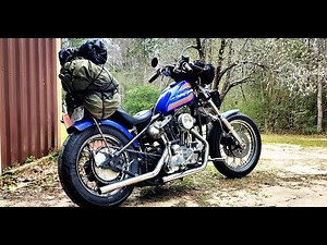 Ramp Up For IRONHEAD Sportser KAMIKAZE Run 1200 MILE Motorcycle ROADTRIP