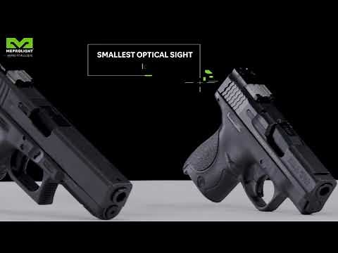 Meprolight Introducing The Mepro FT Bullseye Rear sight , Fiber optics and tritium small Red-Dot