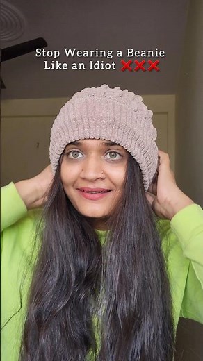 How to wear a Beanie in a right way to Look Better. Beanie styling tips and tricks #beanies #foryou
