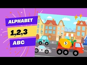 ABC SONG | 123 SONG | Numbers and letters for children - Alphabet and counting