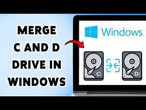 How To Merge C And D Drive In Windows 2025 | Combine Partitions Without Losing Data