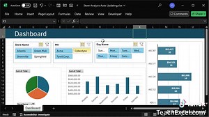 How to make a dashboard in excel that automatically updates, imports new csv files from your directory, processes and cleans the data, then creates pivot tables and charts and graphs. No vba no macros needed. #excel #data #finance #accounting #ai