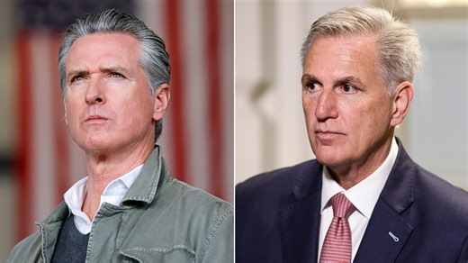 Kevin McCarthy calls out Newsom's failed leadership of California, warns the state is on a 'downward slope'