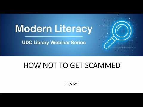 How Not to Get Scammed