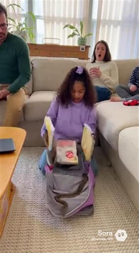 “She Opened Her School Bag… and a SNAKE Came Out 😭🐍”