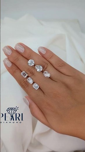 ✨ Many Cuts of Diamonds | All Diamond Shapes Showcase | Pearl Diamond Manufacturing 💍💎
