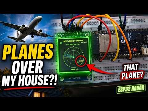 I Built a Radar That Tracks Planes Over My House in Real Time