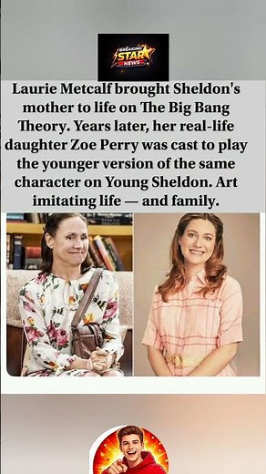 Daughter played the younger version of her mom's character 😳🎬
