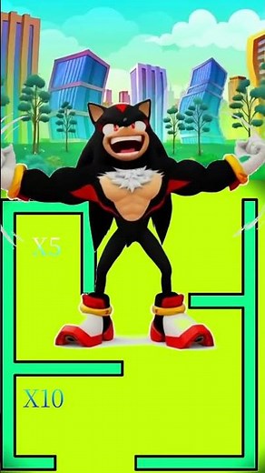 Normal Sonic vs Strong Sonic 💥