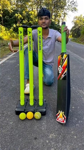 Sportskraft Cricket kit 🏏 Unboxing and Testing pt/2