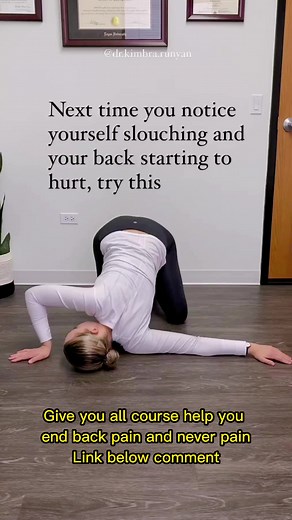 14K views · 475 reactions | Hear me when I say this- slouching is not...