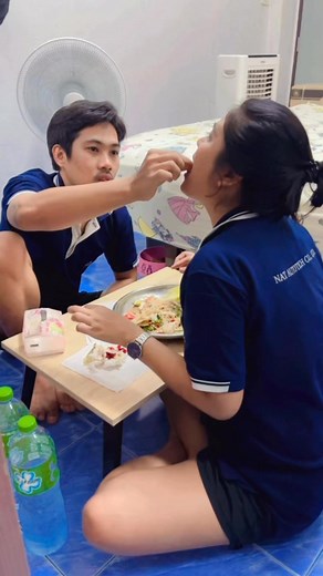 52K views · 1.4K reactions | Ep.36:อยู่ด้วยกันไปเรื่อยๆนะ ห้ามเบื่อห้ามรำคาญ ถึงแม้ว่าเราจะเอ๋อจะ ประสาทเเดกก็เถอะ,藍 #คู่ชีวิต #เด็กหอ #สู้ลำบากไปด้วยกันนะ♥️ #นุปู | สุภาพร พรหมสุทธิ์ | Facebook