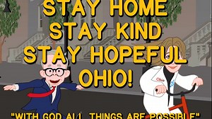 Someone in Ohio made an animated theme song for Gov. DeWine and Dr. Acton and it's amazing