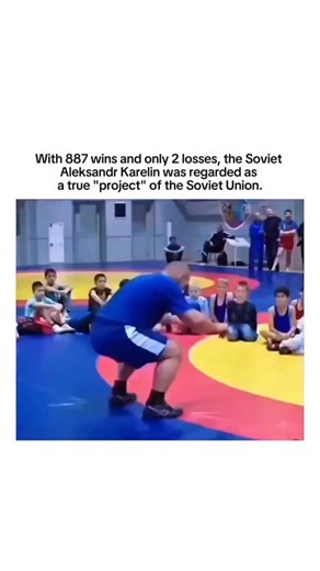 Movies ¦ Entertainment ¦ Rich Movies on Instagram: "Aleksandr Karelin, the "Russian Bear," is the most dominant Greco-Roman wrestler in history. Competing in the super-heavyweight division, he amassed an incredible record of 887 wins and just two losses. He secured three consecutive Olympic gold medals (1988, 1992, 1996) and nine World Championships. Karelin was feared for his "Karelin Lift," a feat of raw strength used to slam 130kg opponents. Undefeated for thirteen years until a narrow loss i