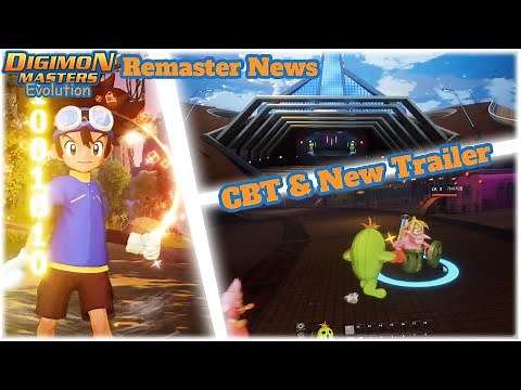 DMO Evolution (Remaster) News : Closed Beta Announcement & New Gameplay Trailer - Digimon Masters
