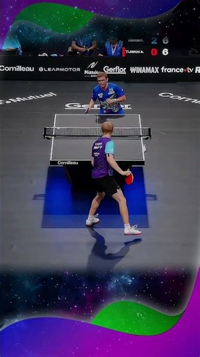 Alexis Lebrun With A Nice Direct Attack #卓球 #탁구 #乒乓球 #pingpong #sports #tabletennis #shorts