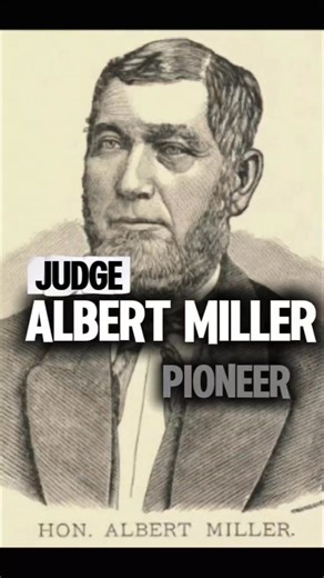 Judge Albert Miller was born on May 10, 1810, in Hartland, Windsor, Vermont. He later moved to the Saginaw area, where he became a teacher, business owner, farmer, and ultimately a judge. In 1830s, he taught in Grand Blanc and Genesee County, and by 1835, he was appointed as the judge of the probate court. The following year, he acquired a significant amount of land, which he developed into Portsmouth Township, marking the first attempt to establish a town in that region. As a stockholder and di