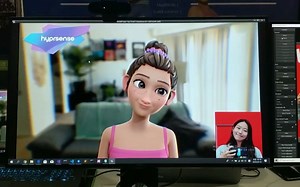 SIGGRAPH现场演示场景与深度学习为基础的跟踪技术