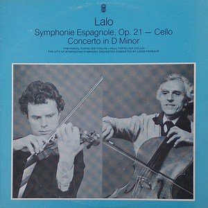 Lalo, Yan Pascal Tortelier, Paul Tortelier, The City Of Birmingham Symphony Orchestra Conducted By Louis Fremaux - Symphonie Espagnole Cello Concerto