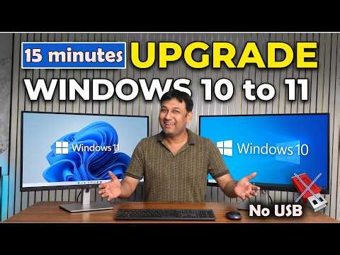Upgrade Windows 10 to Windows 11 Without Losing Data and Apps (2026)🚀