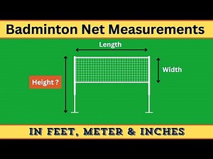 What's the PERFECT Badminton Net Height for Your Game?