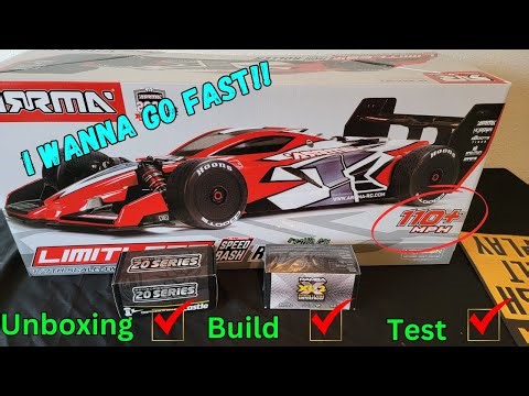 Arrma Limitless Unboxing - Build - Test #rc #arrma #unboxing