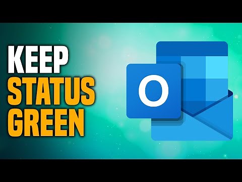 How To Keep Outlook Status Green (EASY!)
