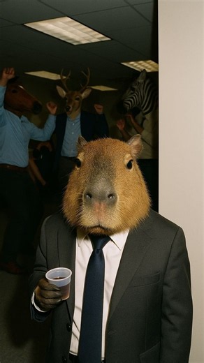 Capybara or greater capybara is the largest living rodent, native to all countries in South America.
