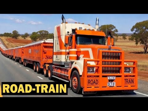 Illegal in The USA and Europe - Why Australia Is the Only Place on Earth with Road-Trains?!