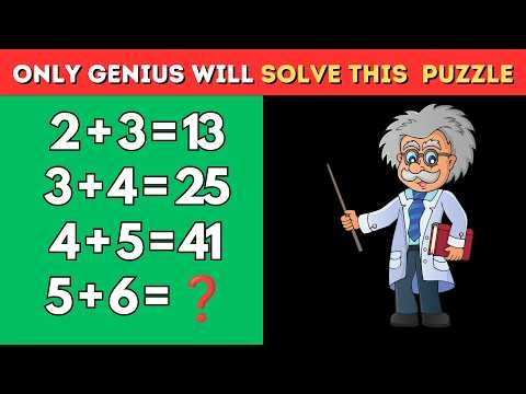 Only 1% Can Solve This Number Pattern! 🤯 Tricky IQ Test Challenge