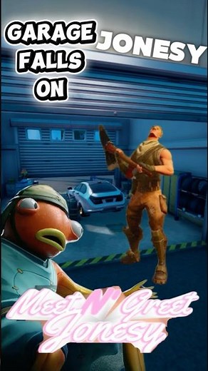 Garage Door Falls On Jonesy In Fortnite