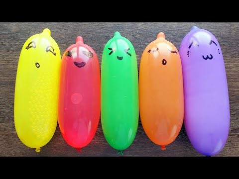 Making Slime with Funny Balloons - Satisfying Slime video
