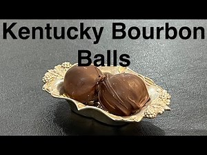 How To Make Kentucky Bourbon Balls - Southern Holiday Chocolate Candy With Pecans