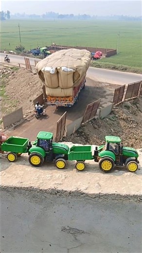 Remote control T2 tractor 🚜 vs jcb #unboxing