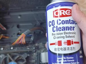 电脑用久了，积灰尘，导致电脑慢，死机，今天用美国CRC精密电器清洁剂清洗一遍，这速度 真爽#组装电脑 #主机清洁 #crc精密电器清洁剂